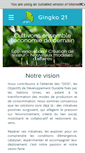 Mobile Screenshot of gingko21.com
